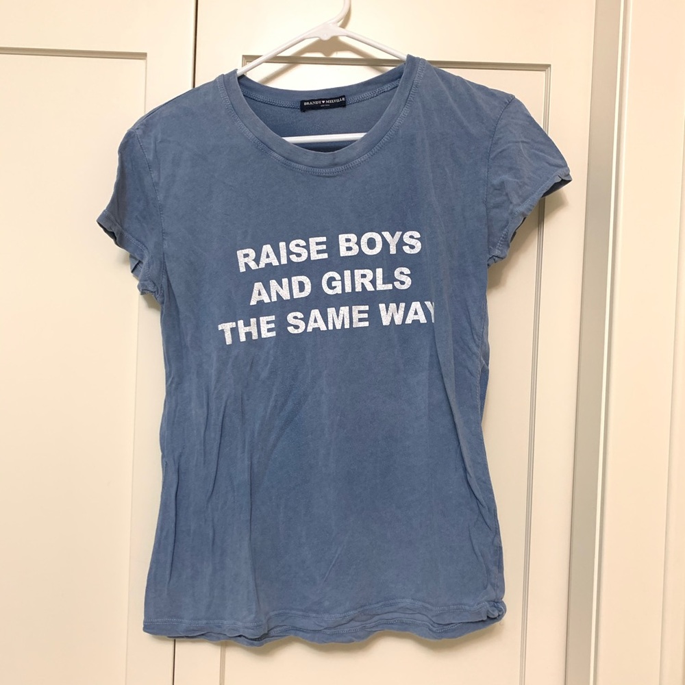 Brandy Melville Raise Boys & Girls The Same Tee